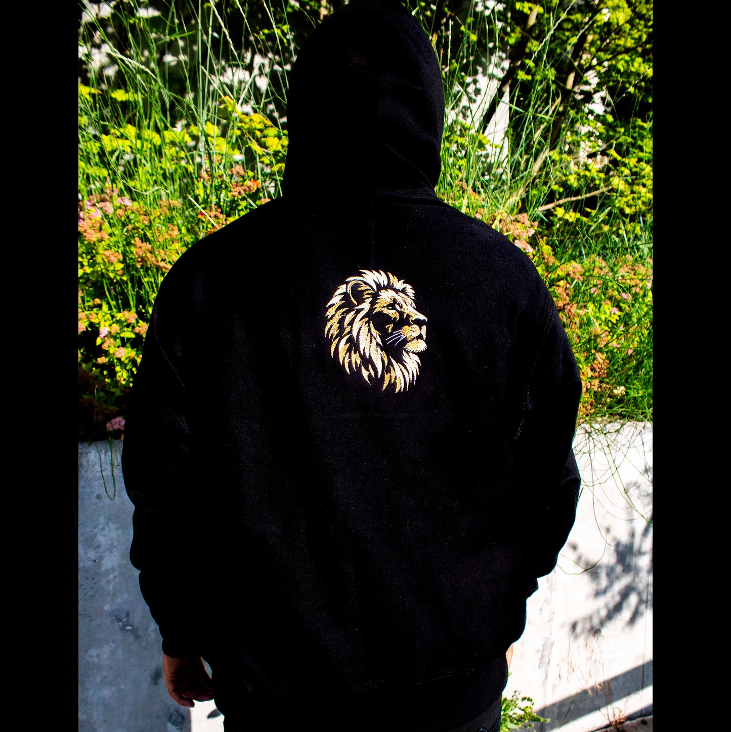 Sweater - Lion Embroidered