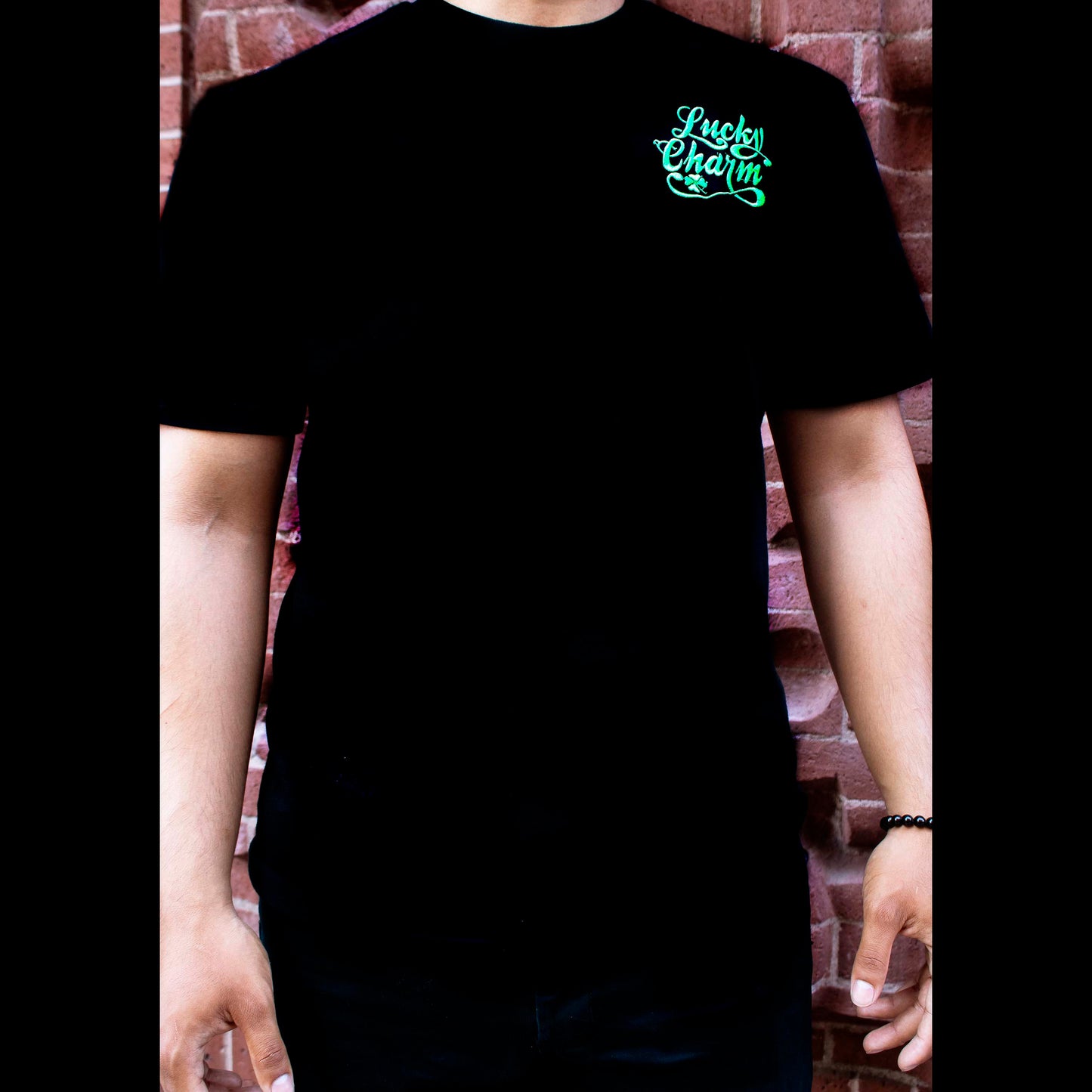 T-Shirt - "Lucky Charm" Embroidered